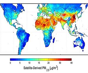 New Map Offers A Global View Of Health-Sapping Air Pollution