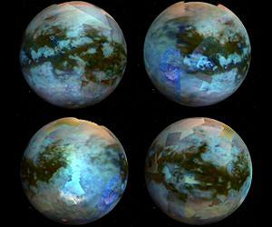 Piecing together a global colour map of Saturn's largest moon