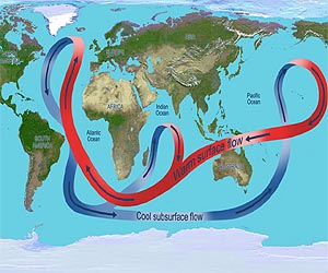 NASA Study Finds Atlantic Conveyor Belt Not Slowing