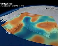 GOCE reveals gravity dip from ice loss