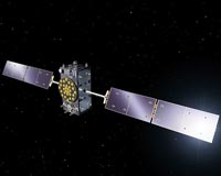 A quartet of Galileo satellites is prepared for launch on Ariane 5