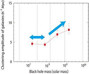 Fat Black Holes Grown up in Cities: Observational result using Virtual Observatory