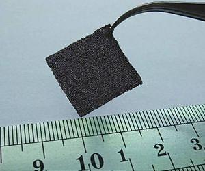 Graphene Foam Detects Explosives, Emissions Better Than Today's Gas Sensors