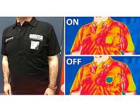 Graphene smart textiles developed for heat adaptive clothing