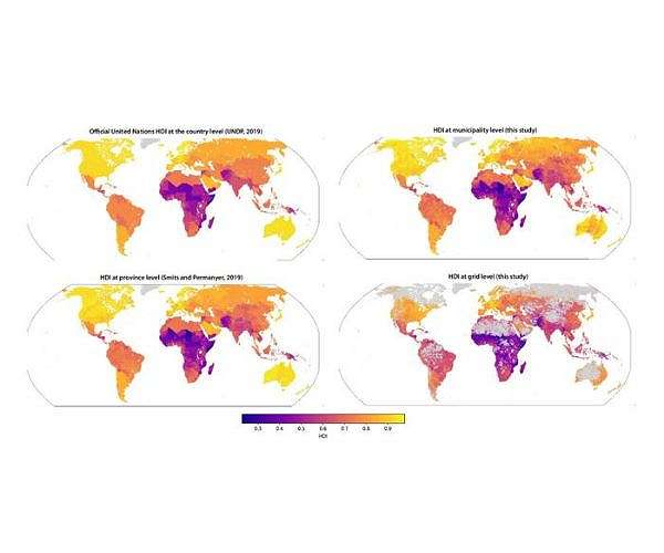 AI mapping sharpens global view of human development gaps