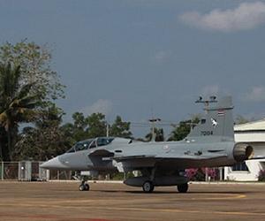 First Flight For Thai Gripen