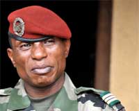 Guinea junta chief improving, to return soon: spokesman