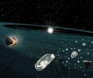 Subaru-Led Team Discovers a Rare Stellar Disk of Quartz Dust