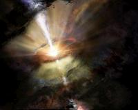 Scientists observe supermassive black hole feeding on cold gas