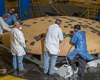 High-tech Analysis of Orion Heat Shield Underway