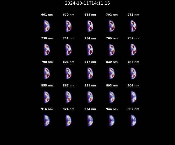 Hera's HyperScout Captures Spectral View of Earth from Deep Space