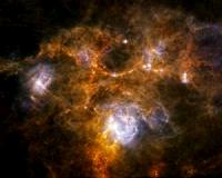 Herschel Sees Budding Stars and a Giant, Strange Ring