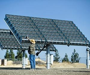 Key Construction Milestone At Southern California Solar Facility