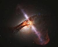 Merging galaxies break radio silence