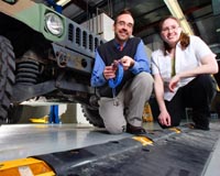 High-Tech Speed Bump Detects Damage To Army Vehicles