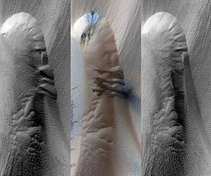Northern Mars Landscape Actively Changing
