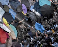 Event cancellations mount in protest-wracked Hong Kong