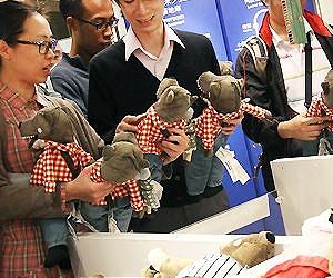 Stuffed toy wolf becomes anti-government symbol in Hong Kong