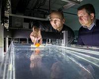 Physicists create water tractor beam