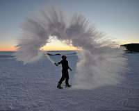 Why does hot water freeze faster than cold water