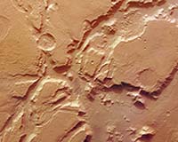 Martian Tectonic Signatures At Aeolis Mensae