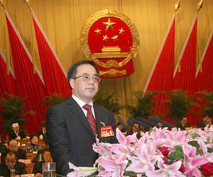 China politician 'little Hu' promoted