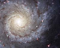 Hubble Captures Grand-Design Spiral Galaxy M74