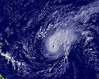 Hurricane Bertha churns through central Atlantic