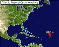 First hurricane of season formed in Atlantic