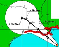 Worst believed over for storm-socked New Orleans