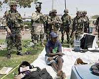 Governor stands down National Guard in US riot town