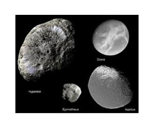 The Active Moons Of Saturn