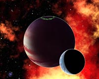 A new model of gas giant planet formation