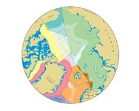 Arctic map flags up territorial disputes over oil