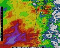 US Pacific Northwest's extreme rainfall tallied by NASA's IMERG
