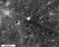 LRO Sees Apollo 14's Rocket Booster Impact Site