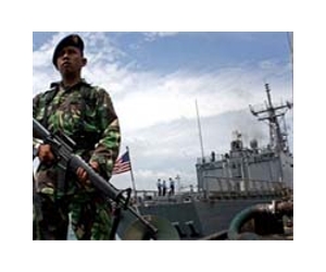 US pledges to step up military ties with Indonesia