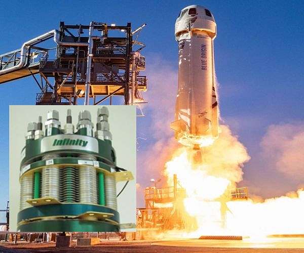 Infinity Fuel Cell and Hydrogen, Inc. mark historic milestone with Blue Origin's New Shepard Launch