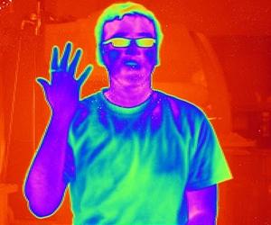 Why animals don't have infrared vision
