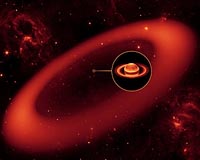 Spitzer Discovers Saturn's Largest Ring