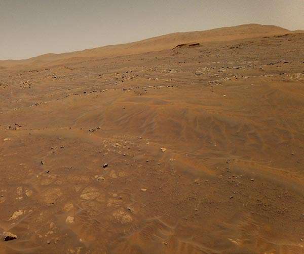 Ingenuity Mars helicopter photos show latest flight area