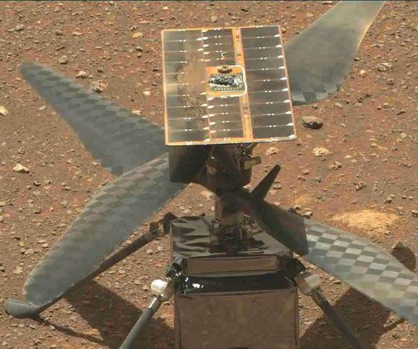 Aviation Week awards NASA's Ingenuity Mars Helicopter with laureate