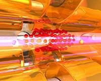 A brake for spinning molecules