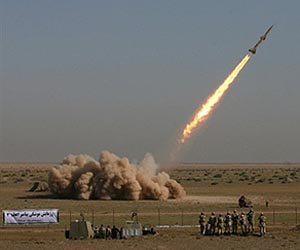 Iran fires medium-range missile in war game