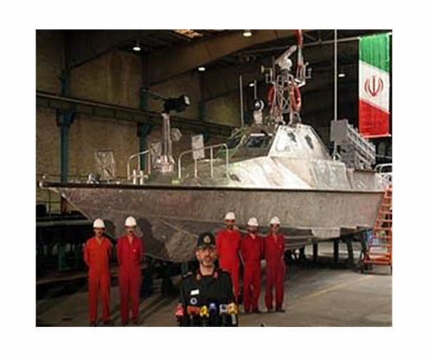 US Navy fires warning flare as Iranian speedboat approaches