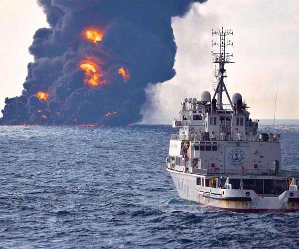 Ukraine drone attack damages Russian tanker in Kerch Strait