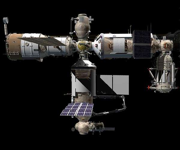 Russian ISS module to be filled with confetti to find microscopic air leak