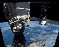 Six-Person Station Crew Enjoys Day Off Following Docking