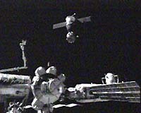 ISS Crew Redocks Soyuz Spacecraft