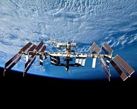 Shuttle Undocks From Space Station